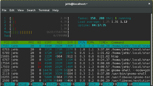 Serial terminal for linux